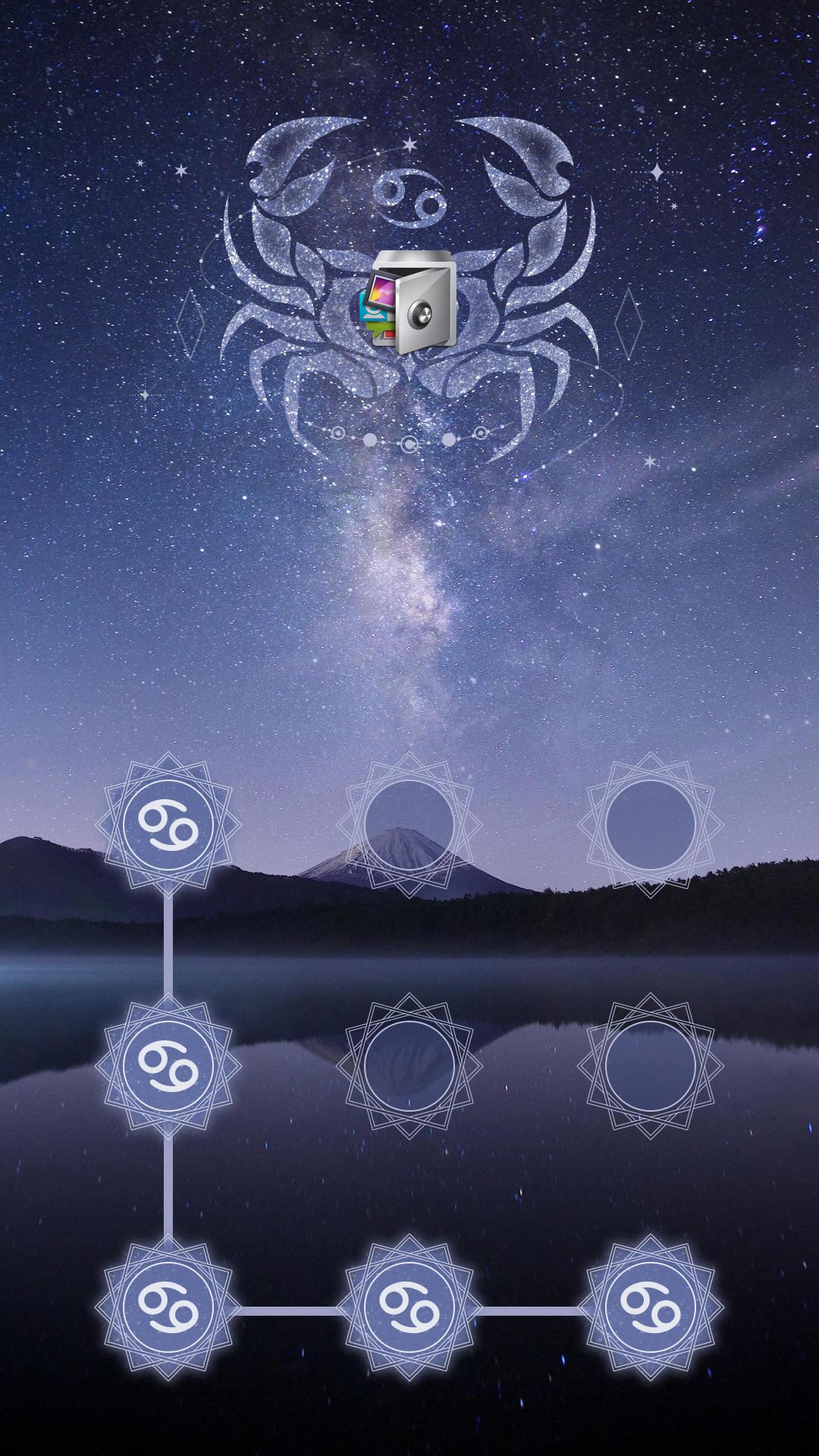 اسکرین شات 1 برنامه AppLock Theme Cancer