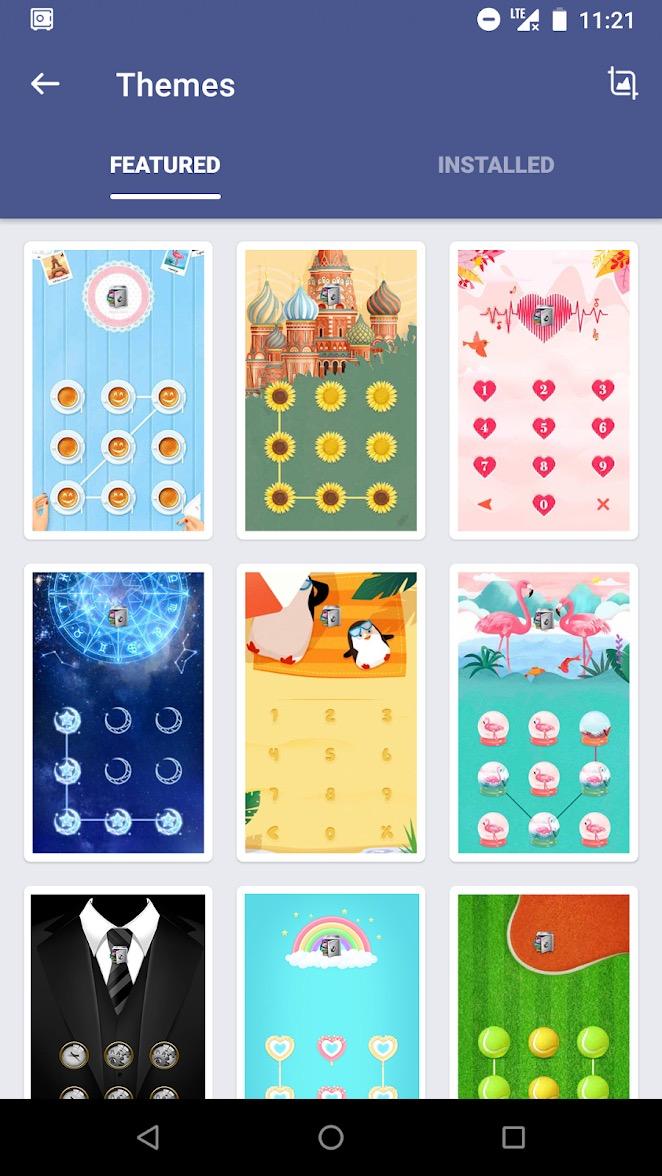 اسکرین شات 3 برنامه AppLock Theme Cancer