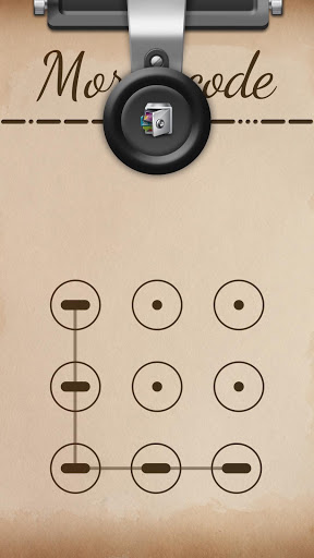 اسکرین شات 2 برنامه AppLock Theme MorseCode