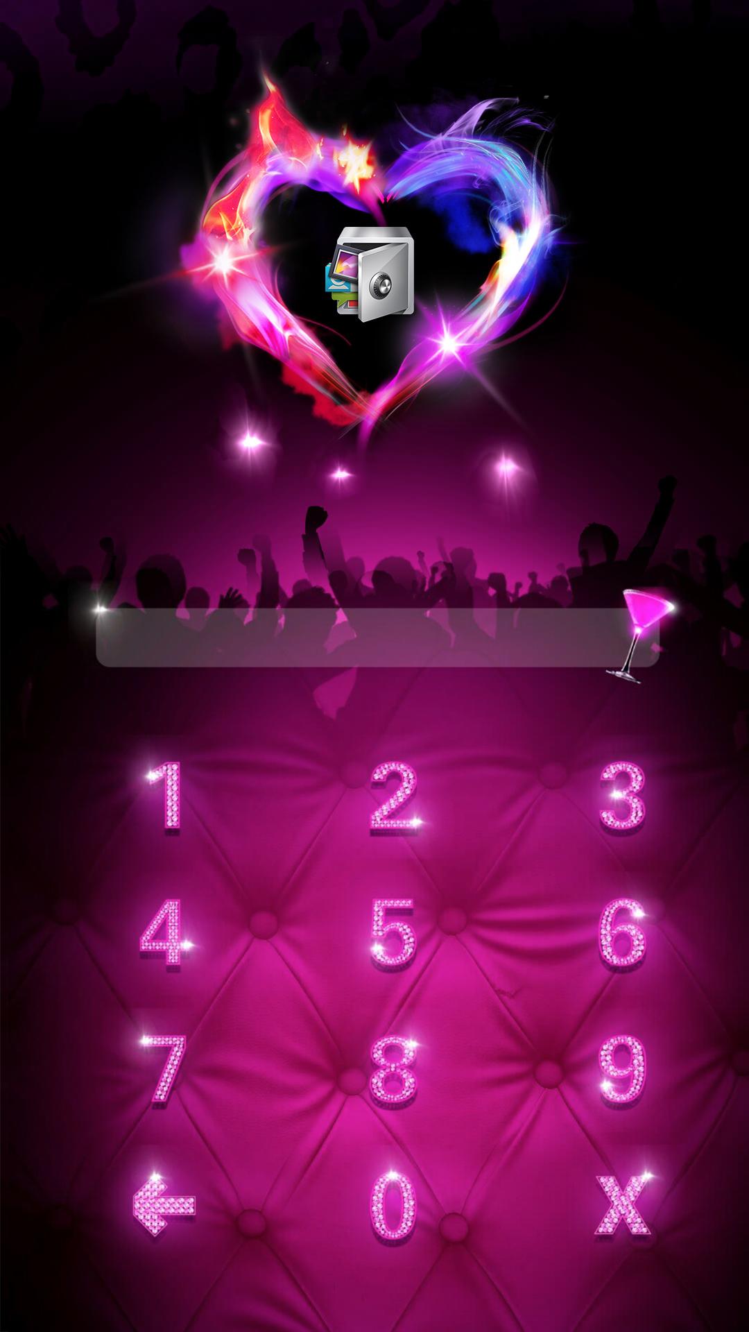 اسکرین شات 2 برنامه AppLock Theme Party