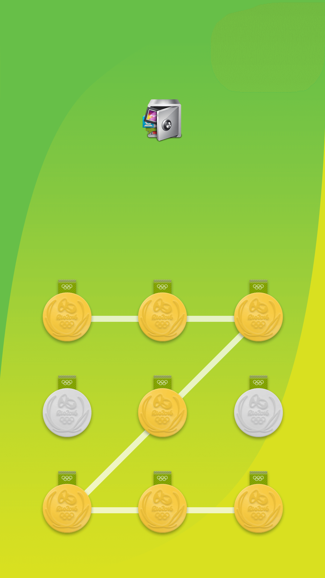 اسکرین شات 1 برنامه AppLock Theme Rio2016