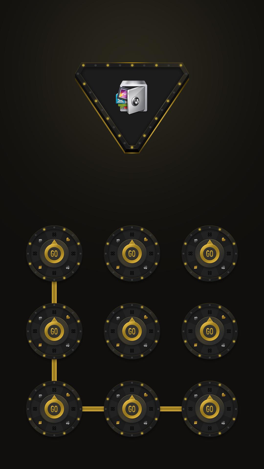 اسکرین شات 1 برنامه AppLock Live Theme Lucky Wheel