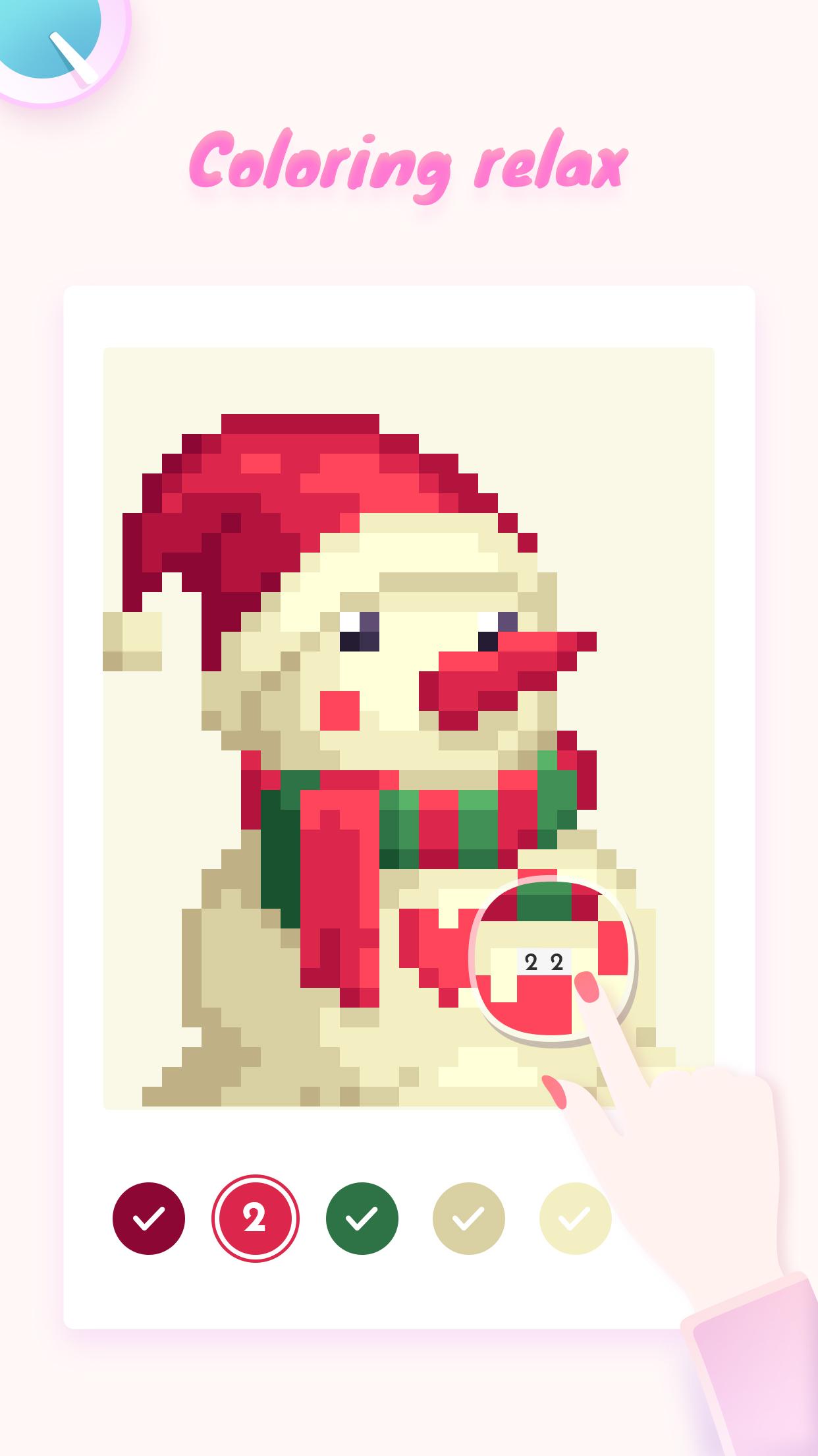 اسکرین شات 3 برنامه Pixel Art