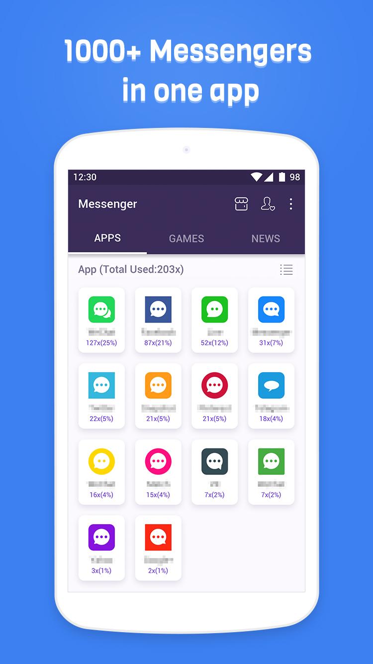 اسکرین شات 1 برنامه Messenger