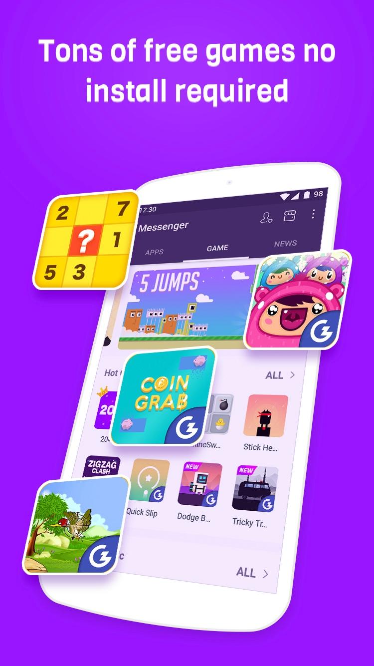 اسکرین شات 6 برنامه Messenger