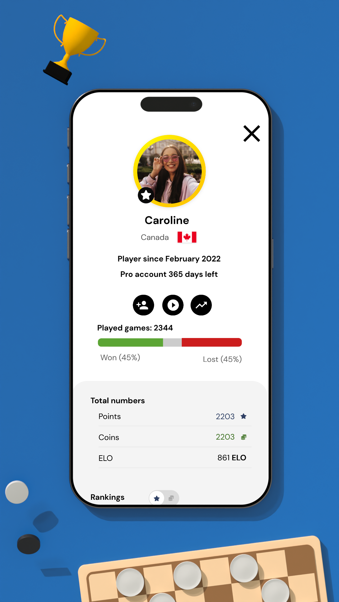 اسکرین شات 4 بازی Checkers Online | Dama Online