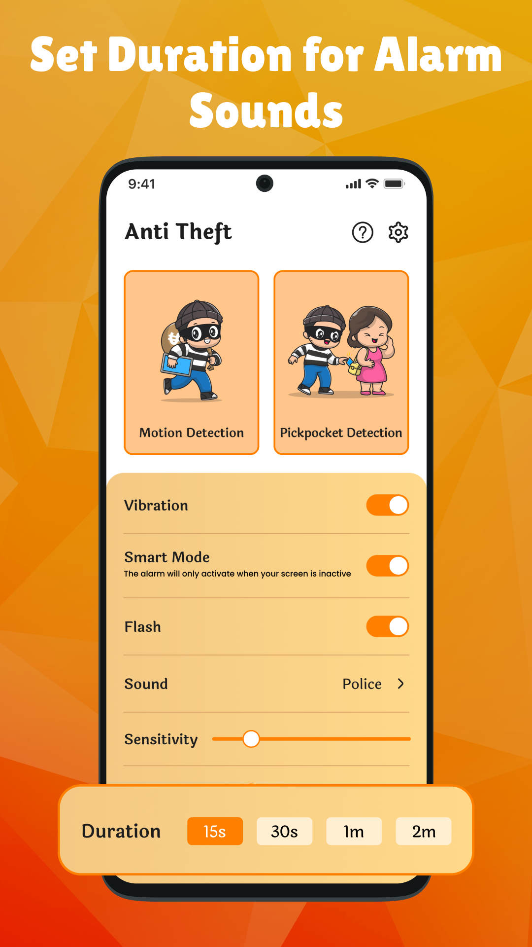 اسکرین شات 6 برنامه Phone Security With Anti-Theft