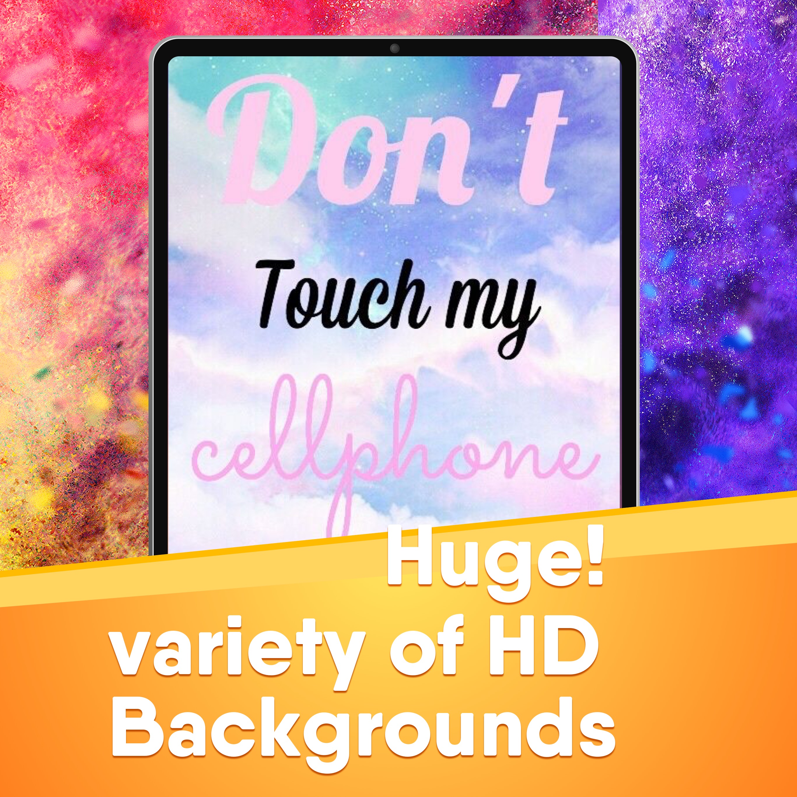 اسکرین شات 6 برنامه Dont touch my phone Wallpapers