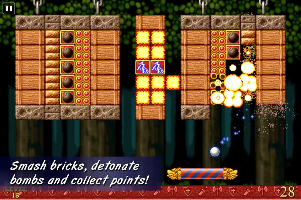اسکرین شات 2 بازی Bricks of Camelot
