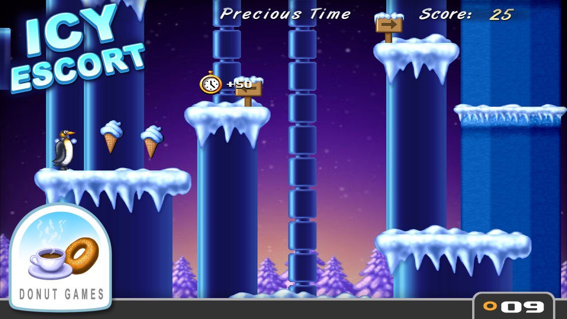 اسکرین شات 1 بازی Icy Escort