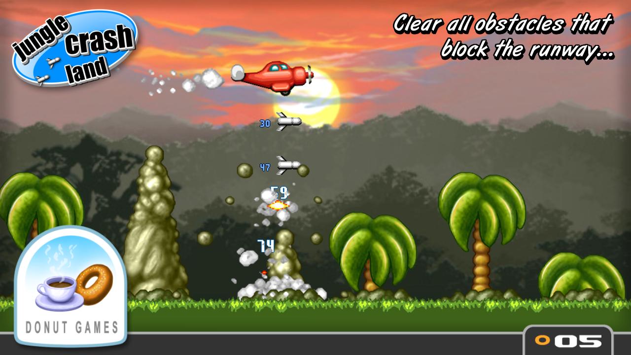 اسکرین شات 1 بازی Jungle Crash Land