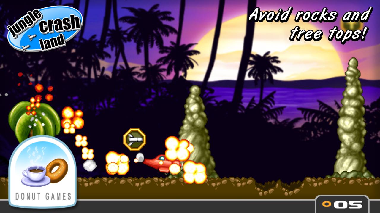 اسکرین شات 2 بازی Jungle Crash Land