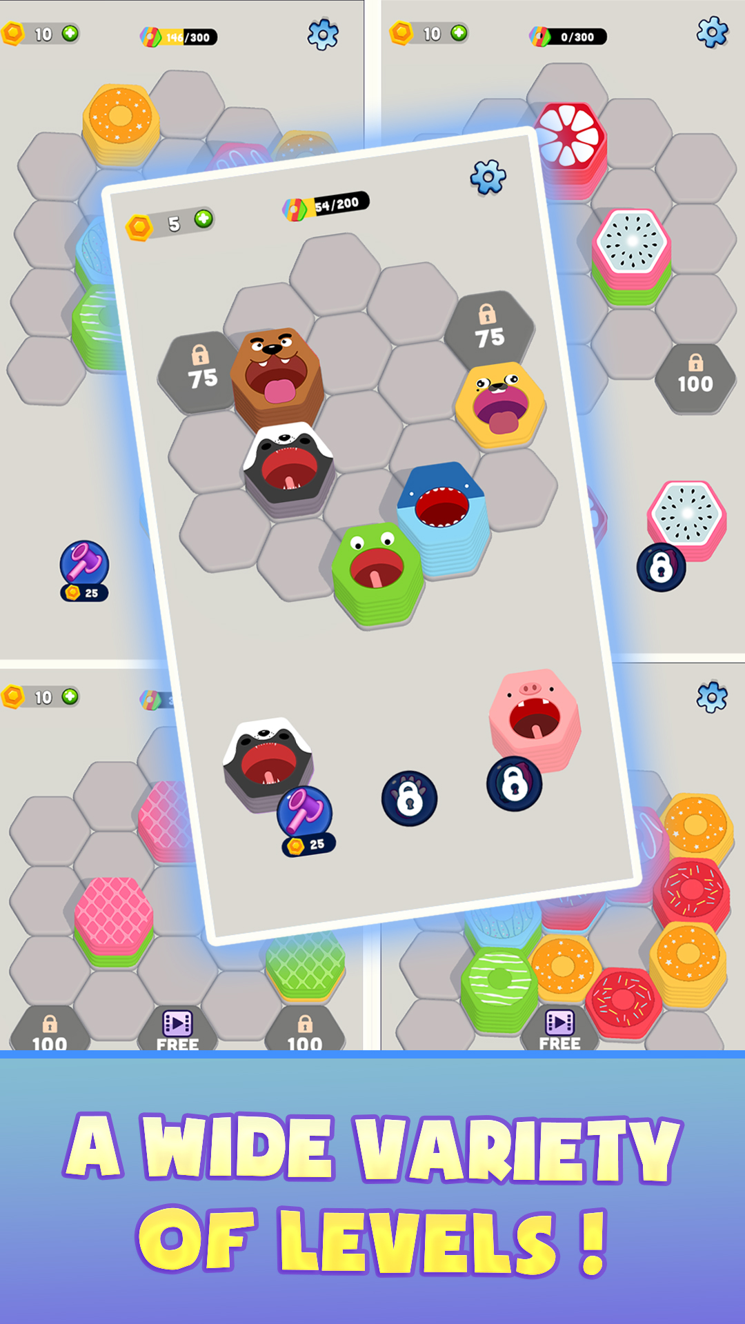 اسکرین شات 6 بازی Donut Stack Sort