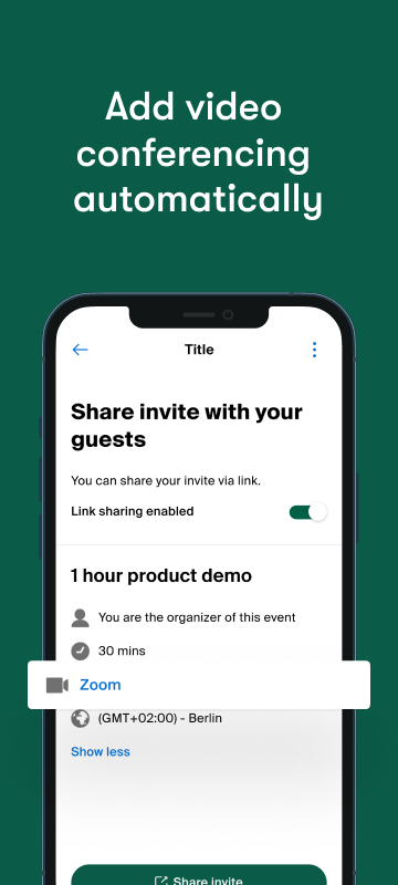 اسکرین شات 6 برنامه Doodle - Easy Scheduling