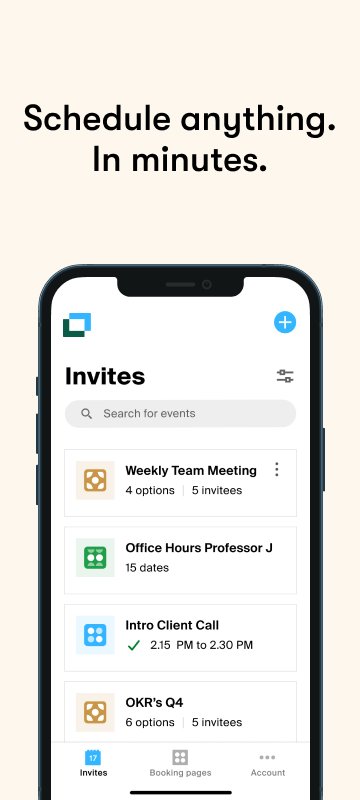 اسکرین شات 1 برنامه Doodle - Easy Scheduling