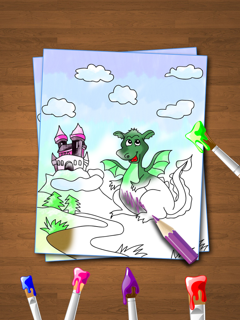اسکرین شات 1 بازی Coloring Book for Kids: Animal