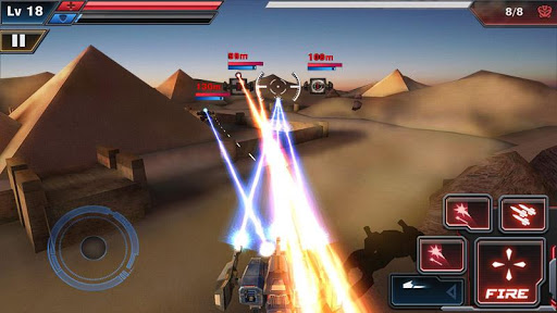 اسکرین شات 3 بازی Robot Strike 3D