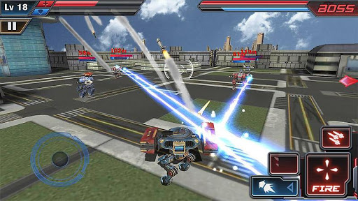 اسکرین شات 6 بازی Robot Strike 3D