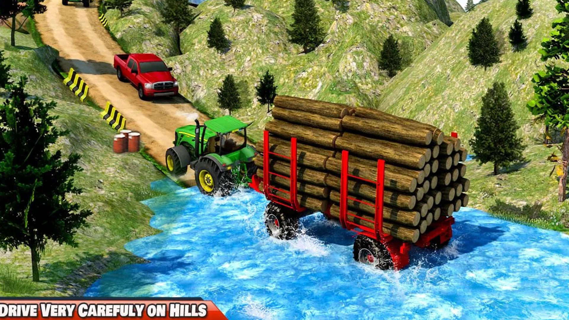 اسکرین شات 7 بازی Tractor trolley :Tractor Games