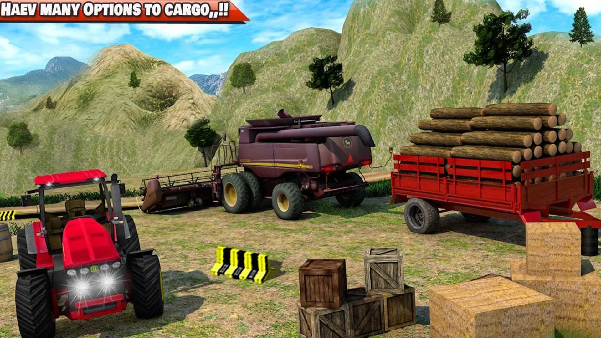 اسکرین شات 5 بازی Tractor trolley :Tractor Games