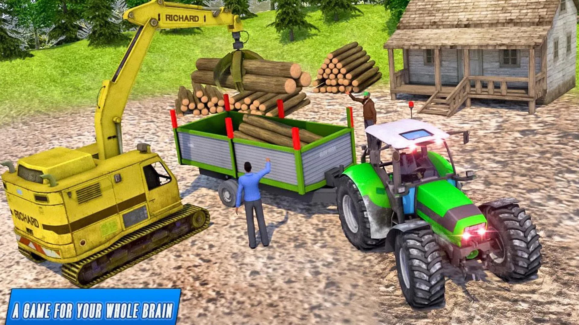 اسکرین شات 4 بازی Tractor trolley :Tractor Games