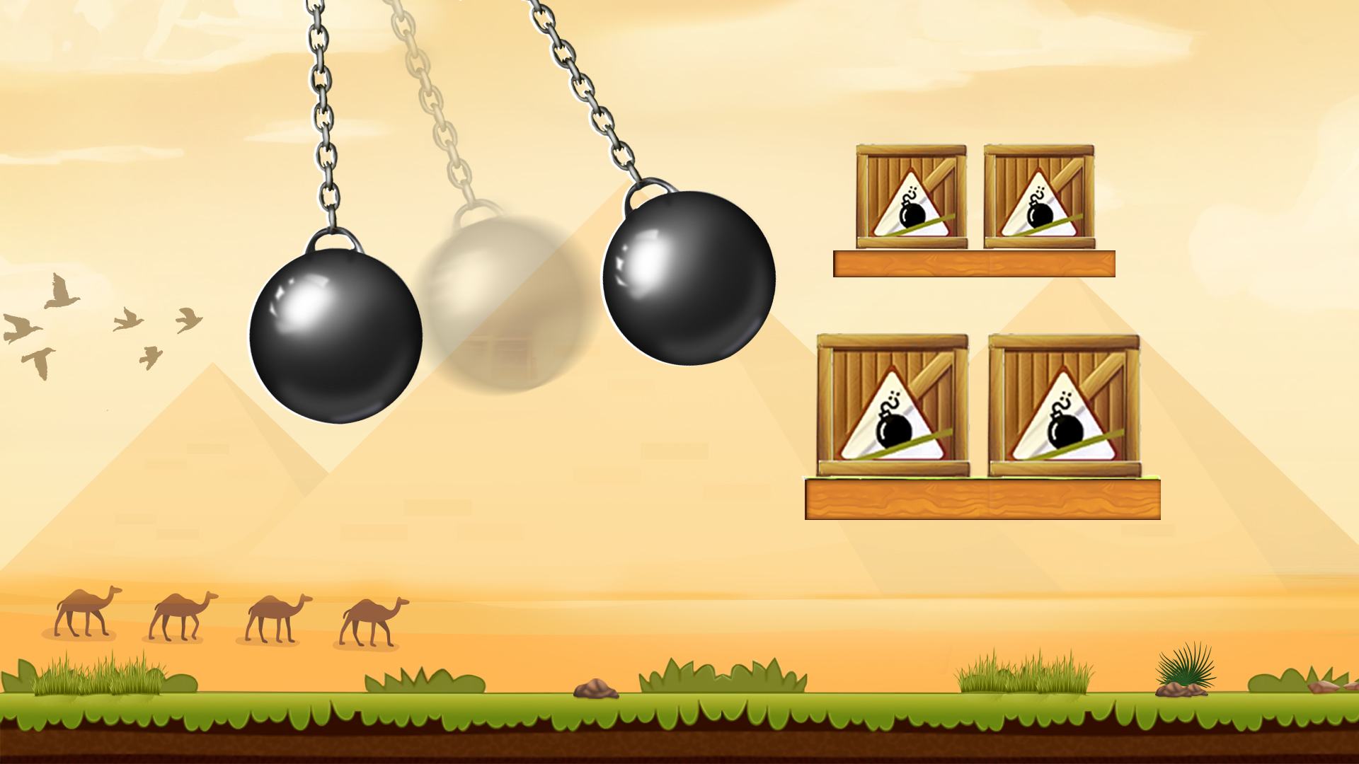 اسکرین شات 2 بازی Sling King - Smash Props