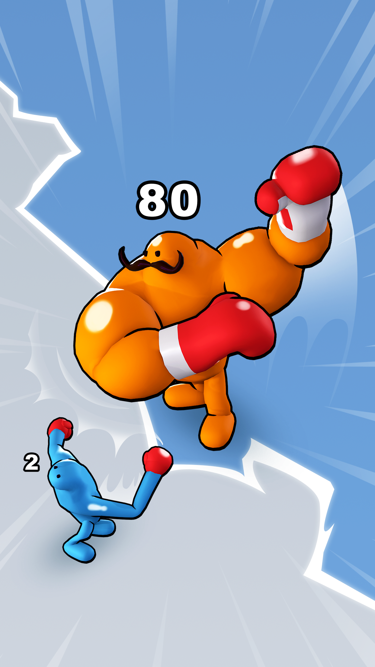 اسکرین شات 1 بازی Punchy Race: Run & Fight Game