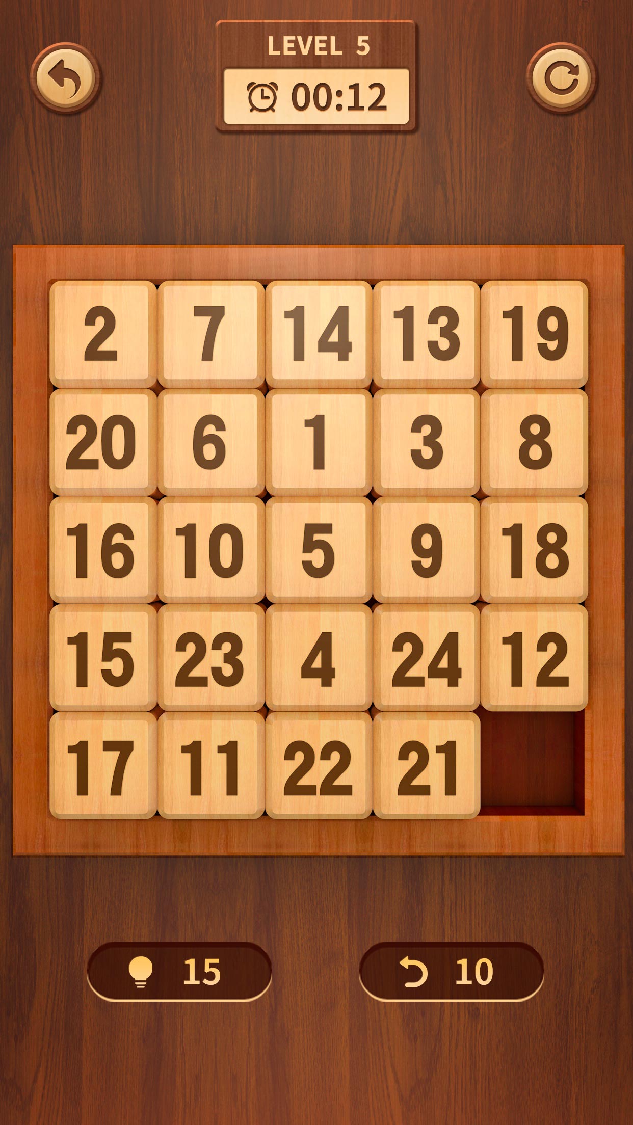 اسکرین شات 3 بازی Numpuz: Classic Number Games