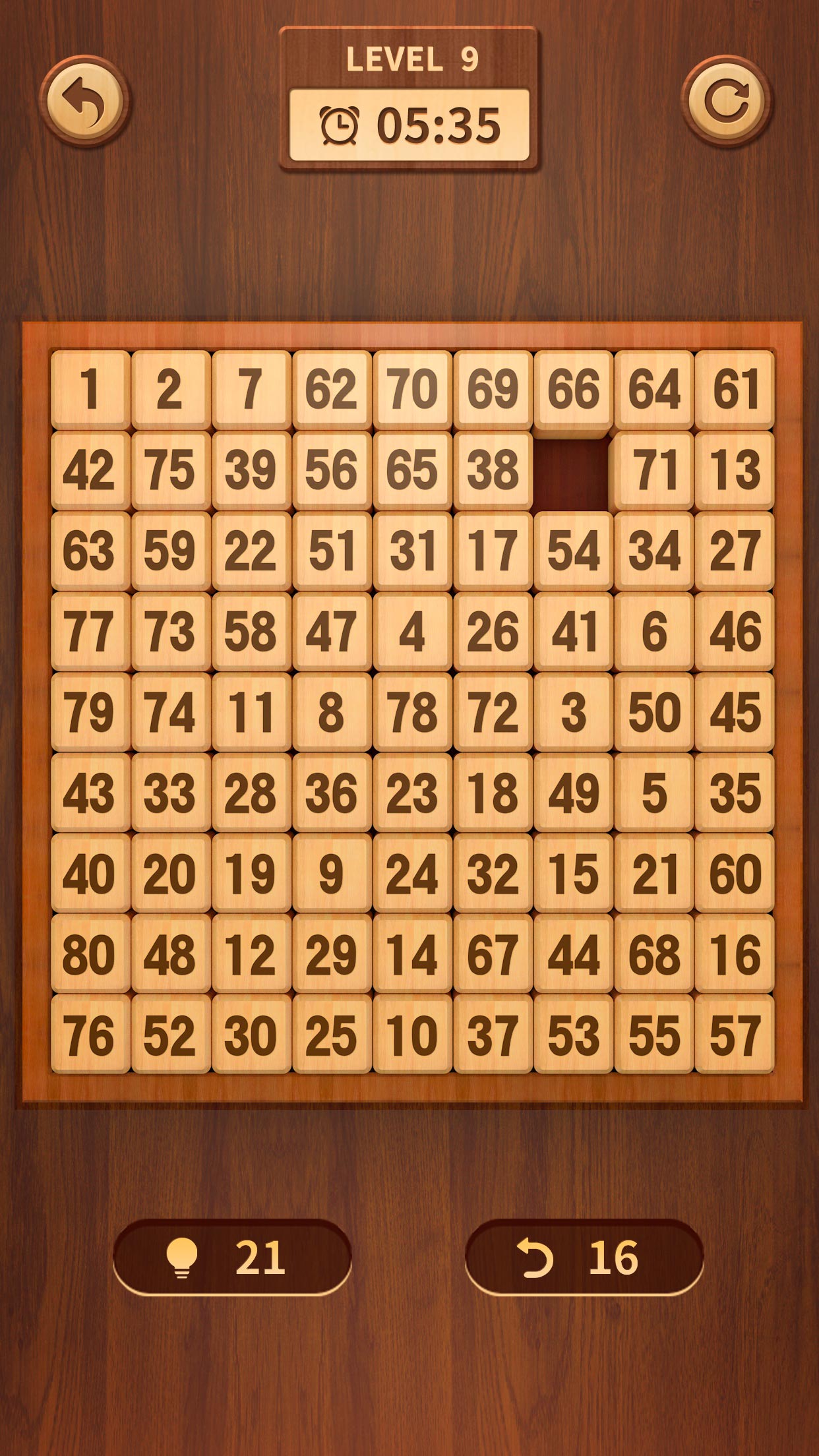 اسکرین شات 4 بازی Numpuz: Classic Number Games
