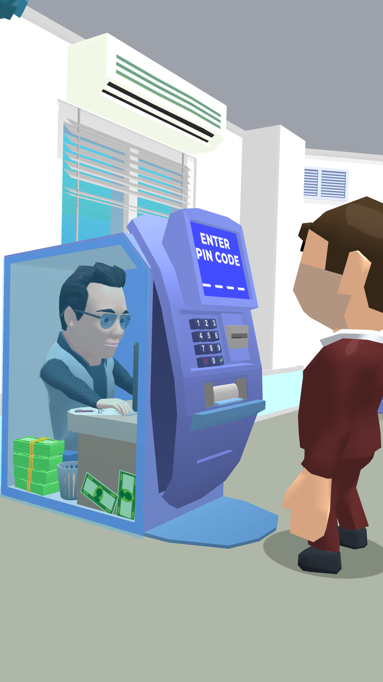 اسکرین شات 1 بازی Bank Job: Idle Business