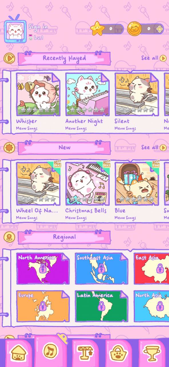 اسکرین شات 3 بازی Cats Tiles: Piano Meow