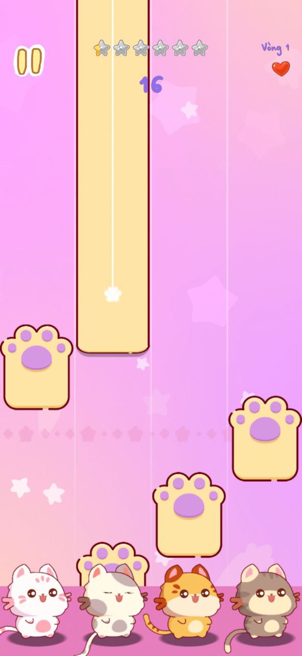 اسکرین شات 1 بازی Cats Tiles: Piano Meow