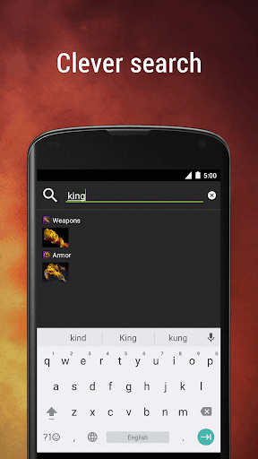 اسکرین شات 2 برنامه Dota Plus Items