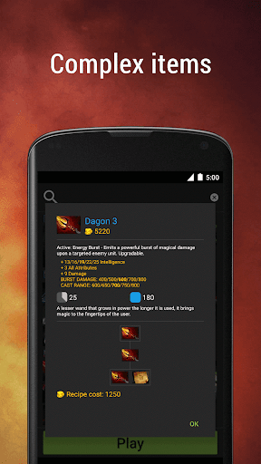 اسکرین شات 4 برنامه Dota Plus Items