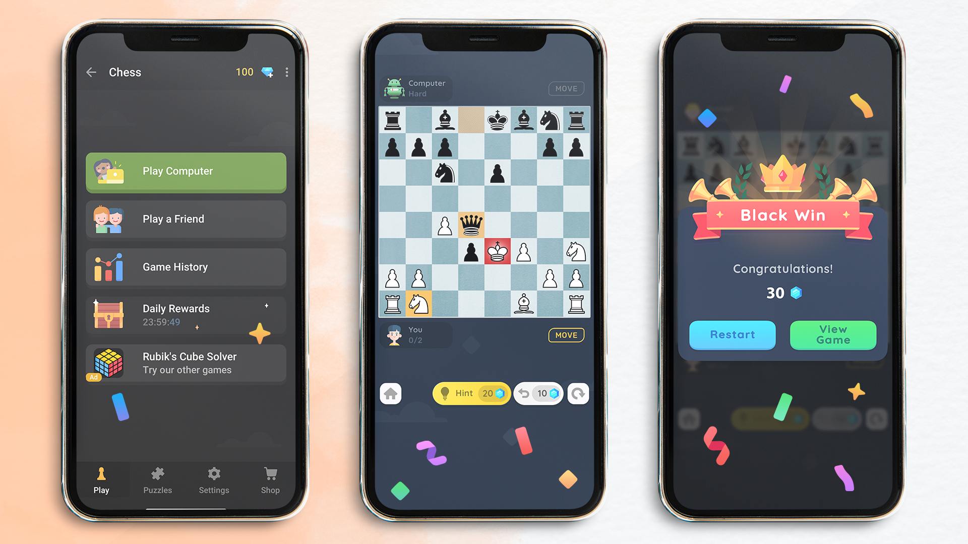اسکرین شات 1 بازی Chess: Classic Board Game