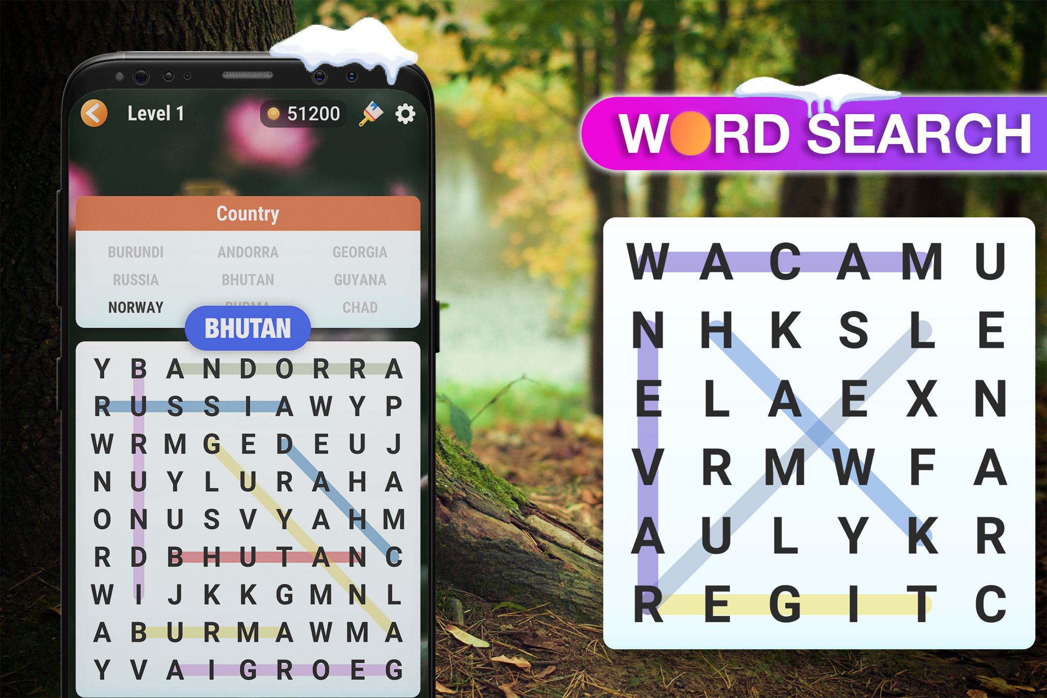 اسکرین شات 1 بازی Word Search - Word Finder