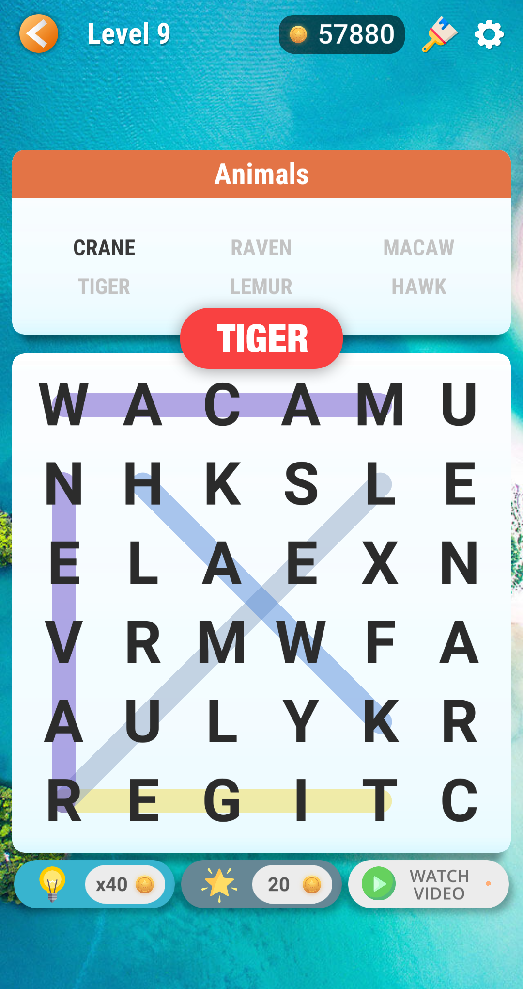 اسکرین شات 4 بازی Word Search - Word Finder