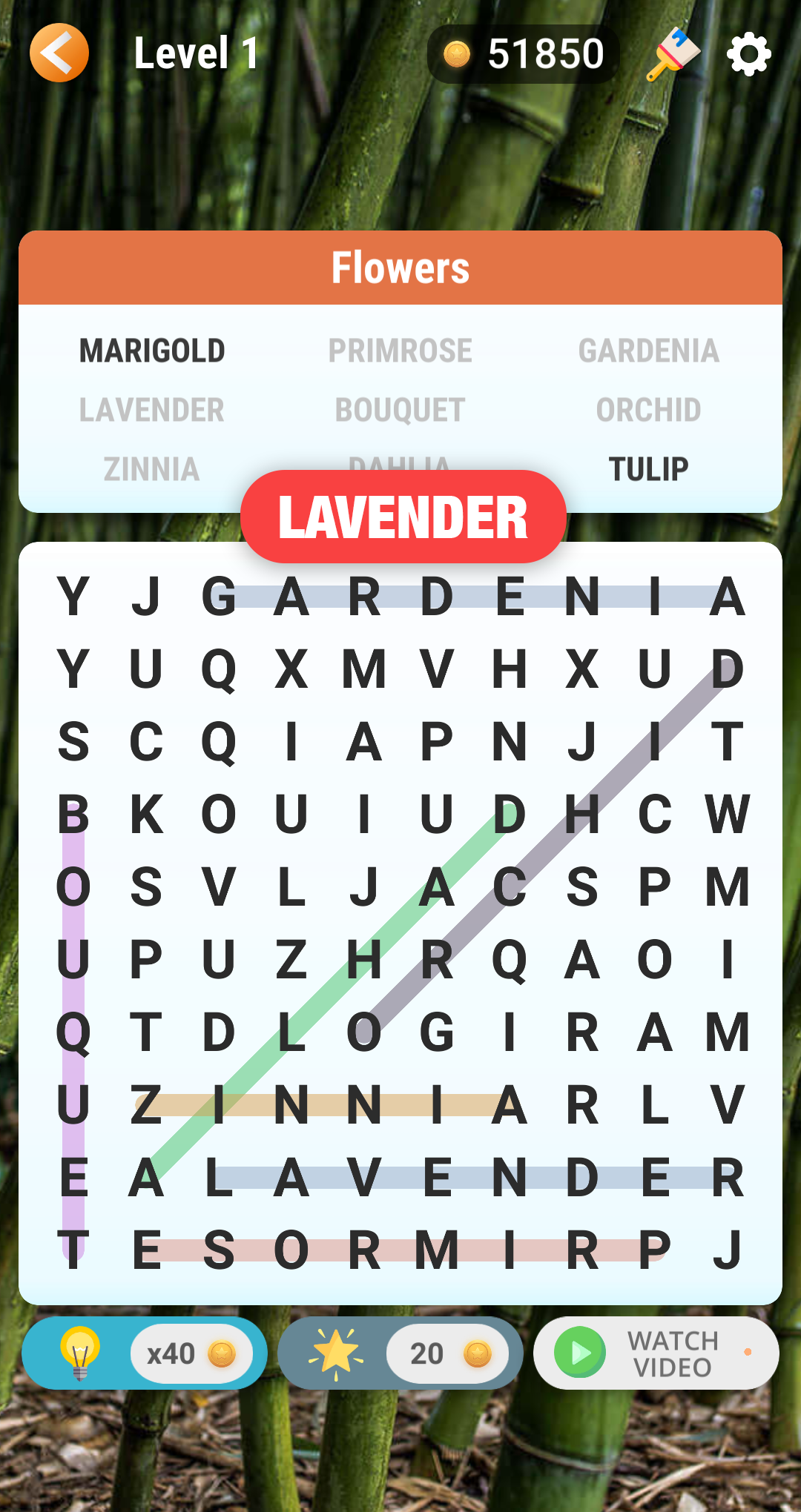 اسکرین شات 6 بازی Word Search - Word Finder