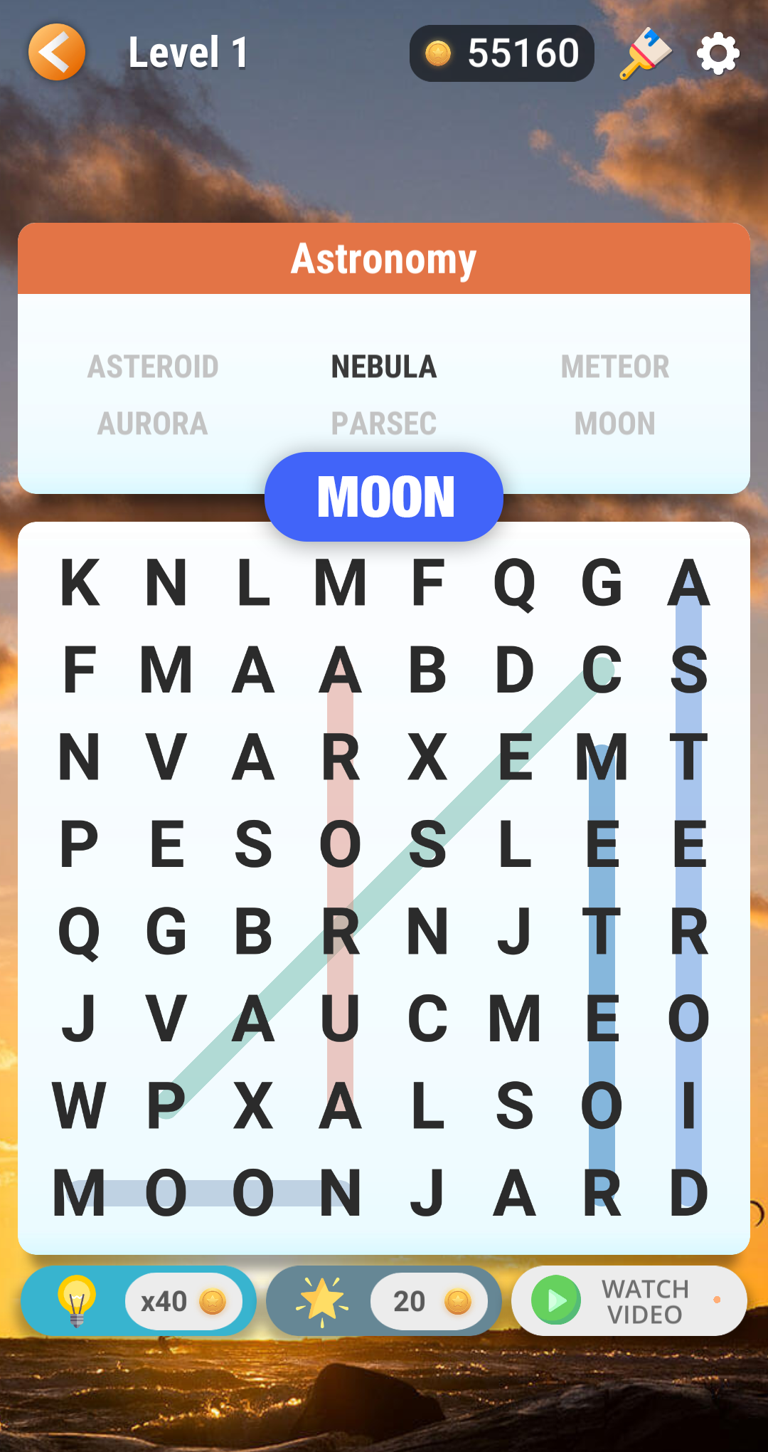 اسکرین شات 5 بازی Word Search - Word Finder