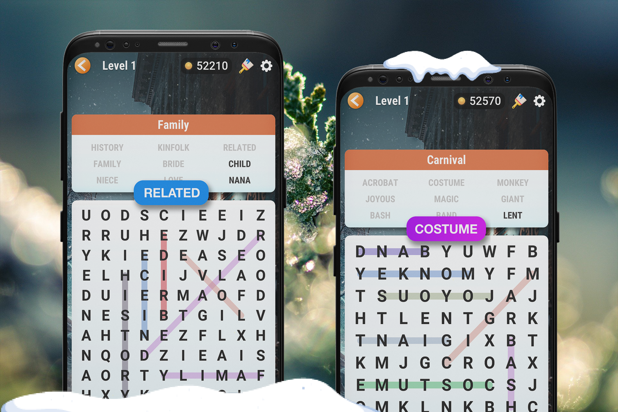 اسکرین شات 2 بازی Word Search - Word Finder