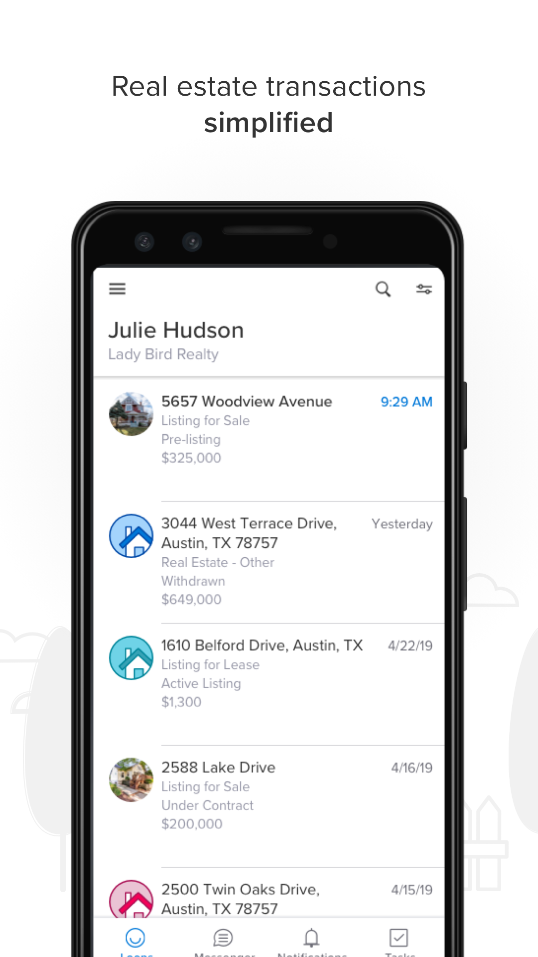 اسکرین شات 1 برنامه dotloop