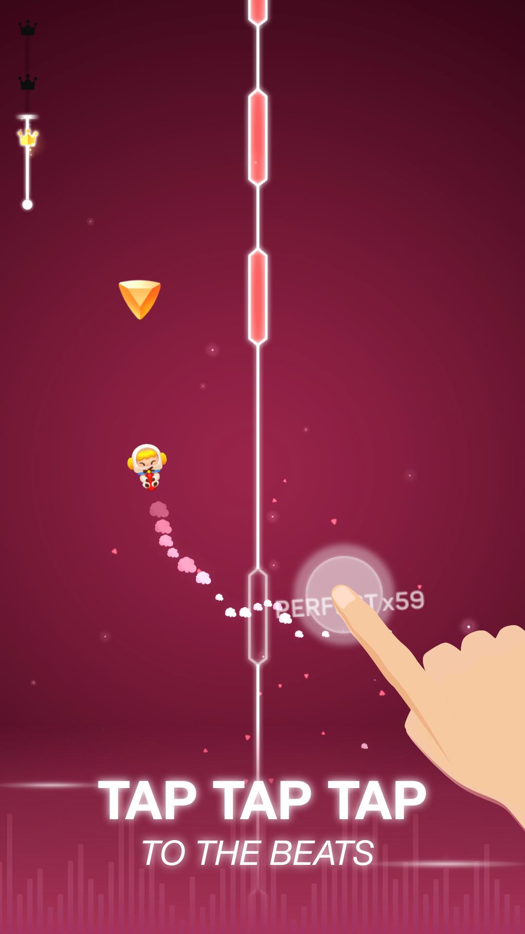 اسکرین شات 1 بازی Dot n Beat - Hand Speed Test