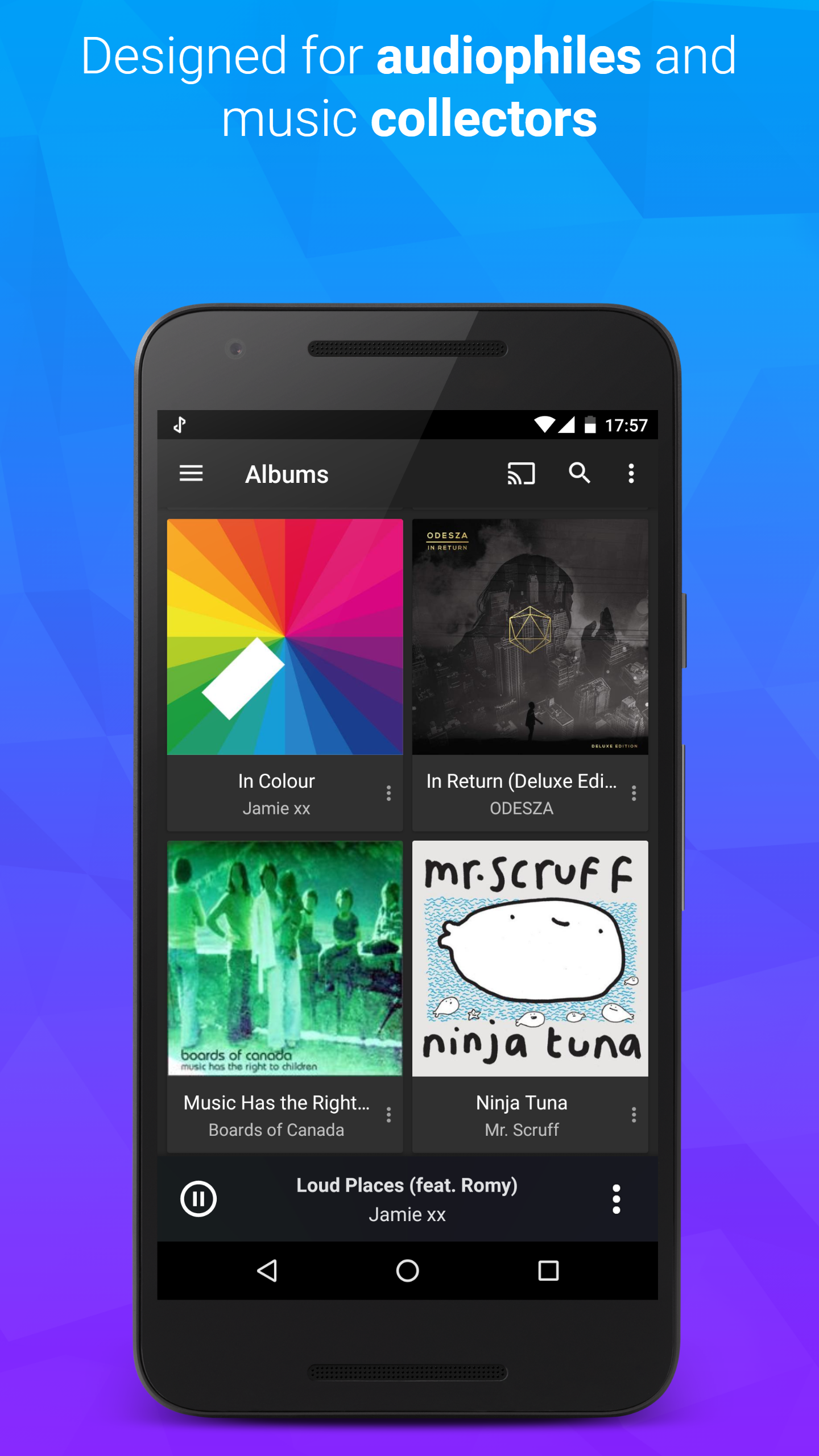 اسکرین شات 1 برنامه doubleTwist Music & Podcasts
