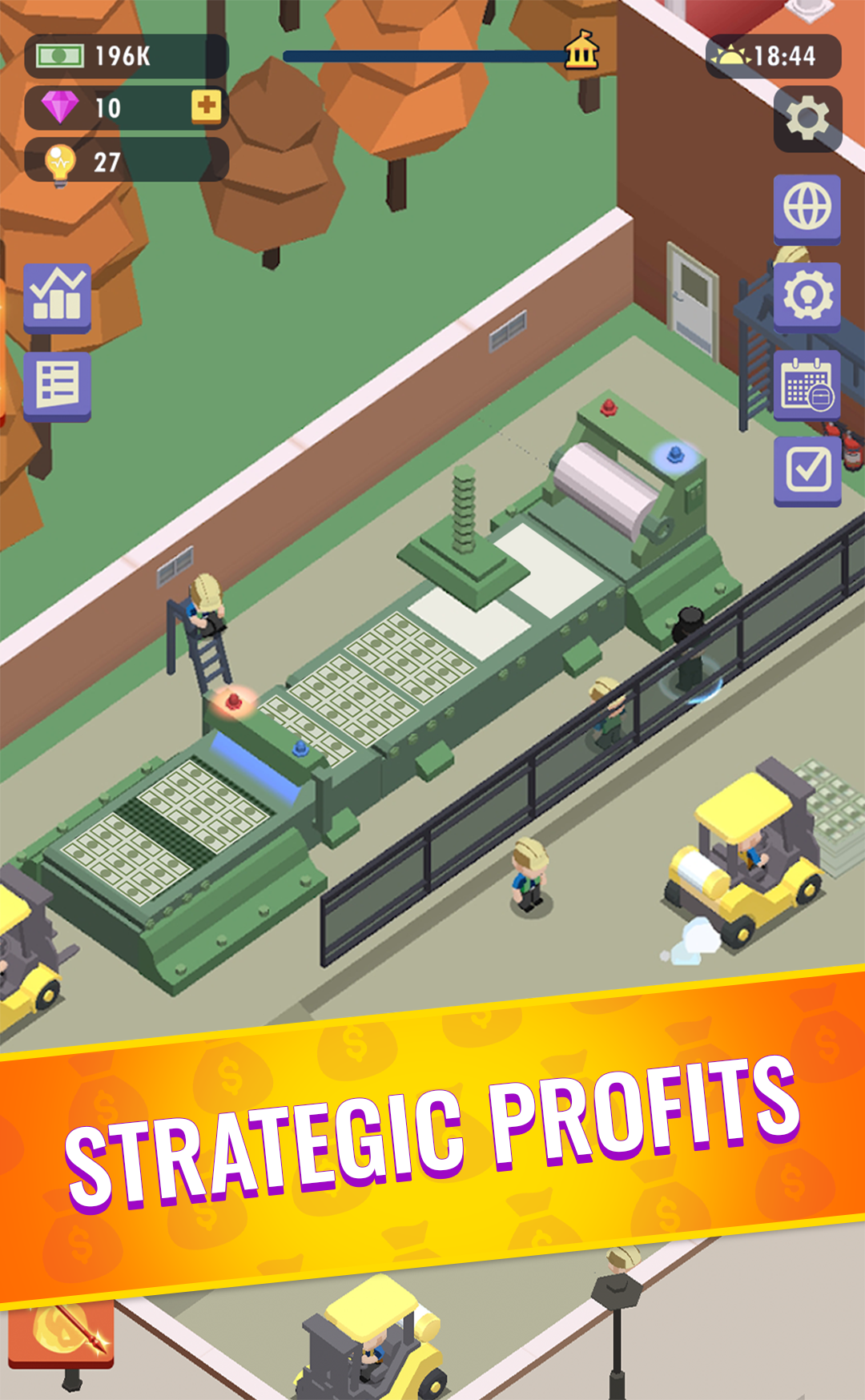 اسکرین شات 3 بازی Idle Bank - Money Games