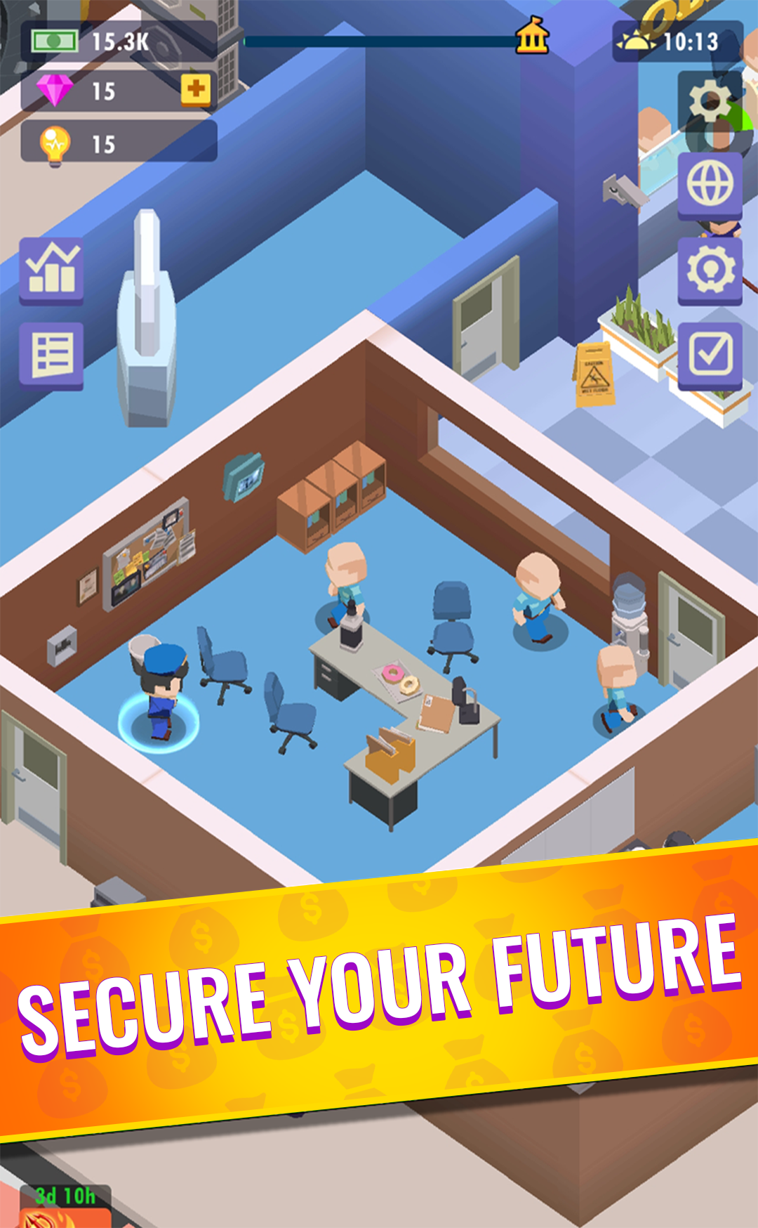 اسکرین شات 4 بازی Idle Bank - Money Games