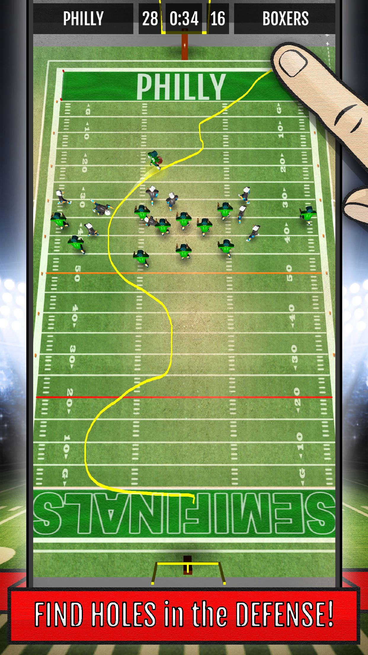 اسکرین شات 2 بازی Ted Ginn: Kick Return Football