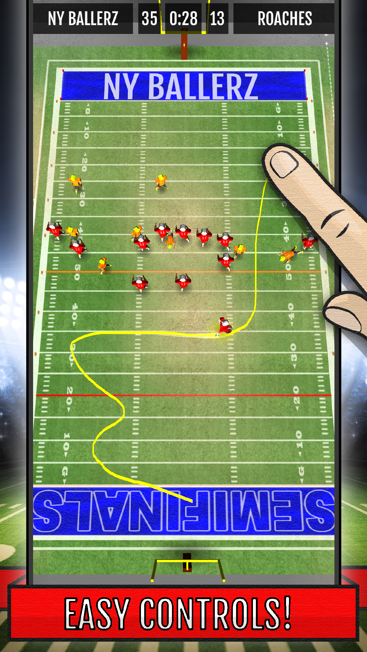 اسکرین شات 1 بازی Ted Ginn: Kick Return Football