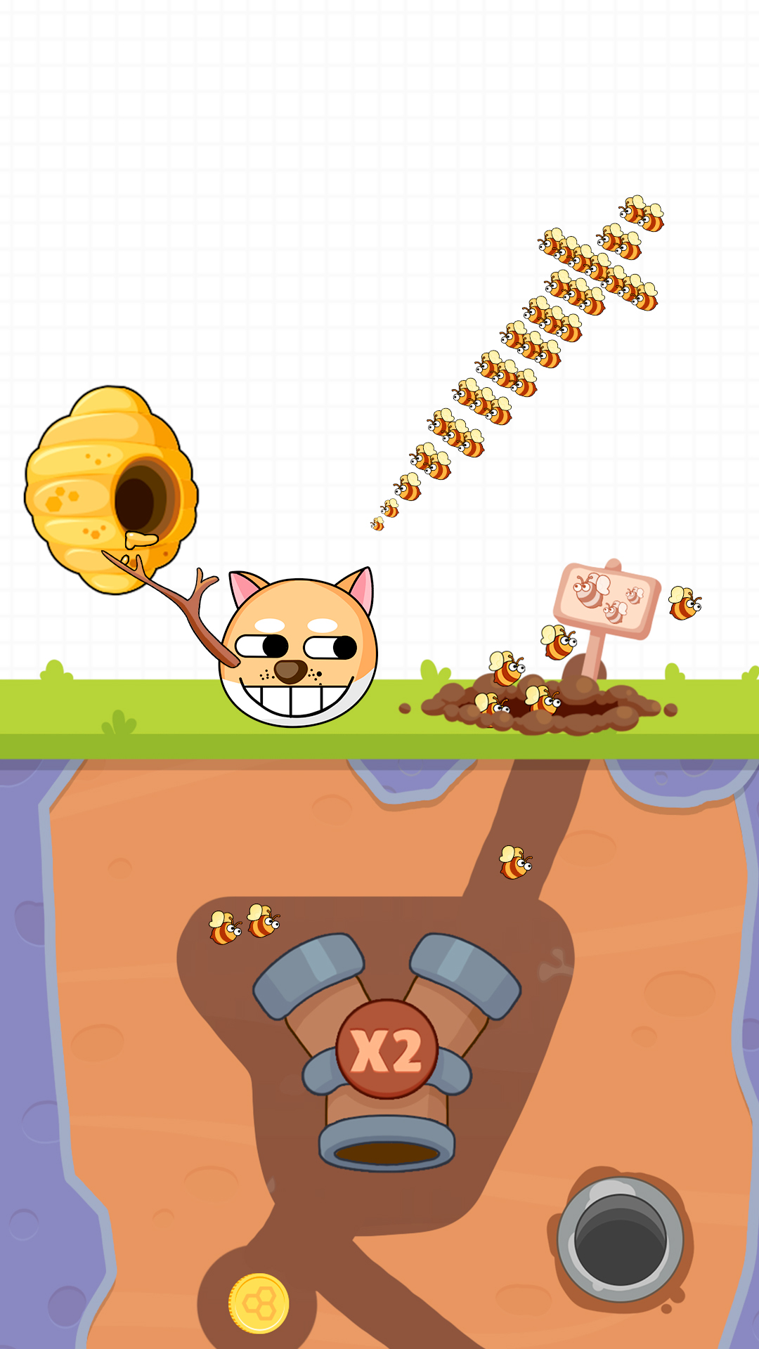 اسکرین شات 4 بازی Sting The Doge