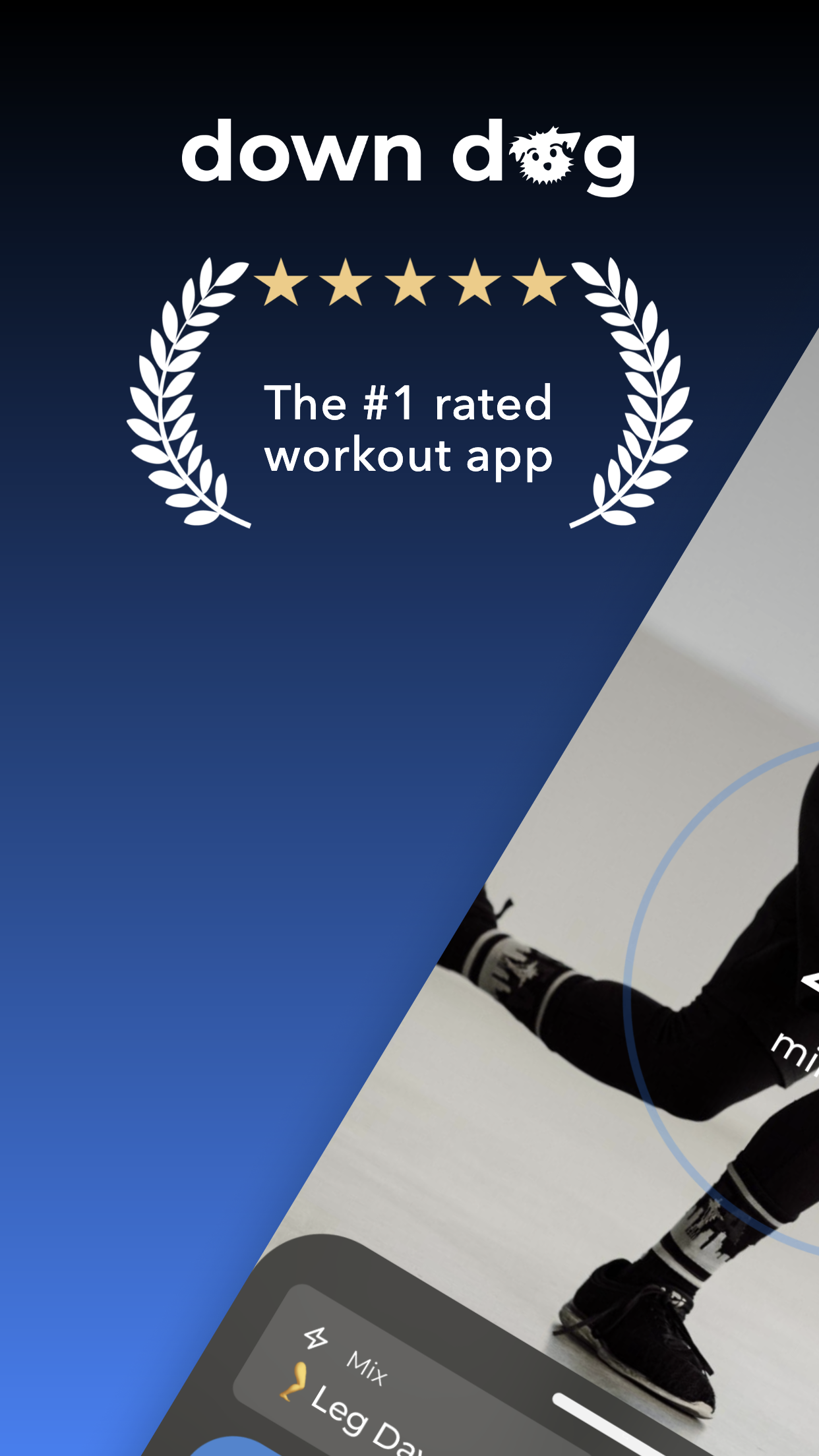 اسکرین شات 1 برنامه HIIT | Down Dog