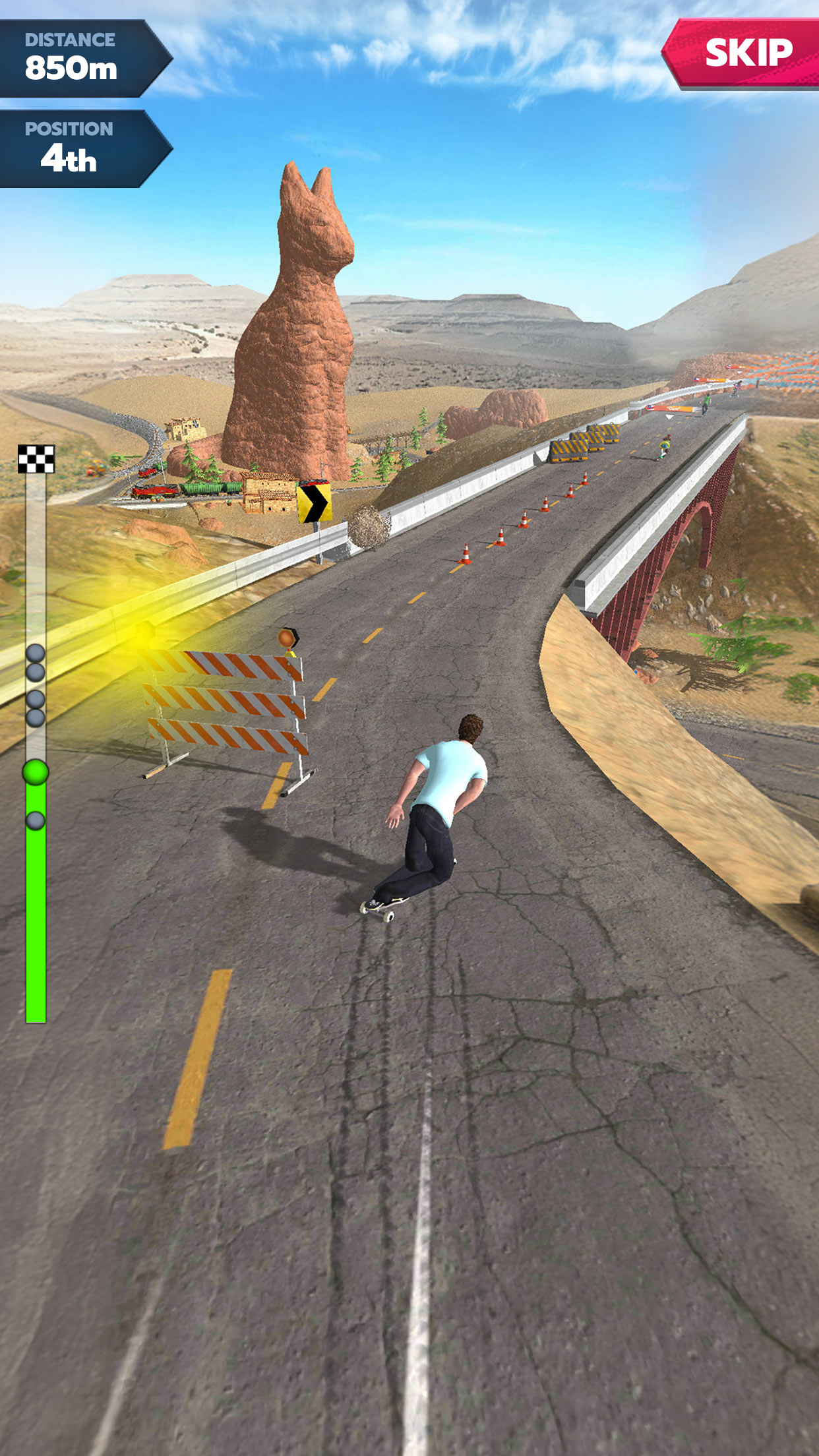 اسکرین شات 5 بازی Downhill Race League